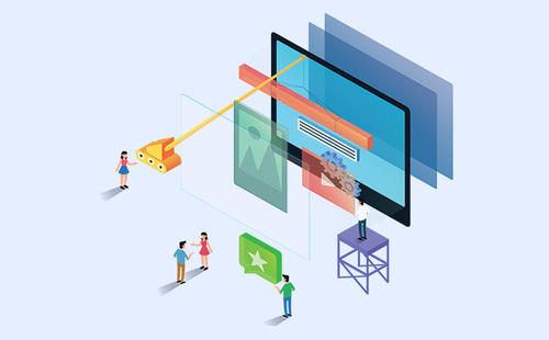 江海网站建设公司介绍几种常见的建站类型